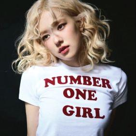로제 number one girl 악보 앨범 커버 - 악보의숲 디지털 PDF