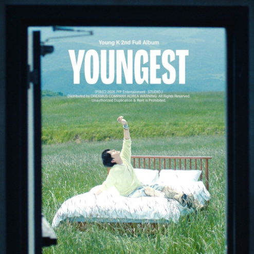 Young K Shut The Door 악보 앨범 커버 - 악보의숲 디지털 PDF