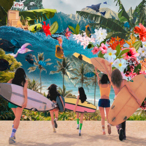 레드벨벳 Surfin' Boy 악보 앨범 커버 - 악보의숲 디지털 PDF