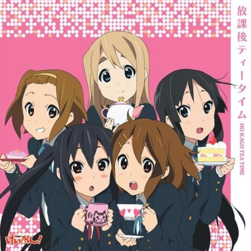 TV Animation K-ON! - 放課後ティ-タイム / TV Animation K-ON! - Houkago Tea Time (TV Animation K-ON! 방과 후 티타임) 앨범 커버